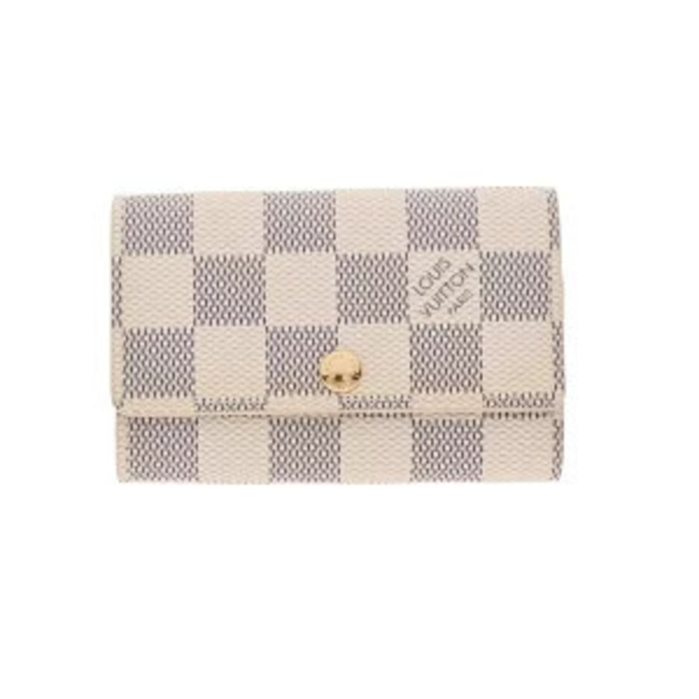 Louis Vuitton Damier Multicles White Azur White Canvas Key Case